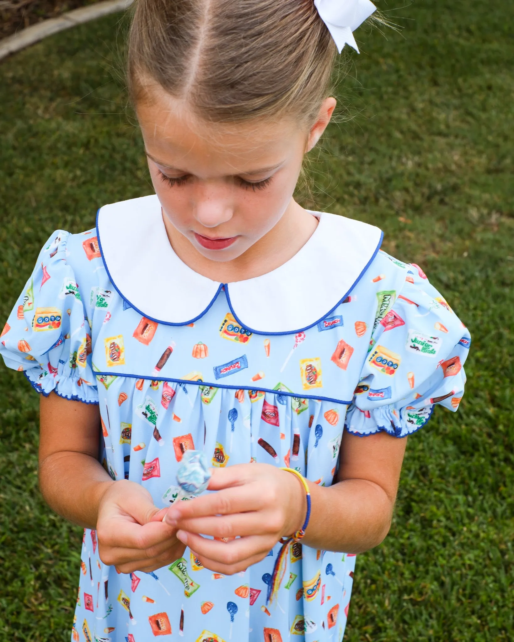 Halloween Candy Knit Dress- FINAL SALE