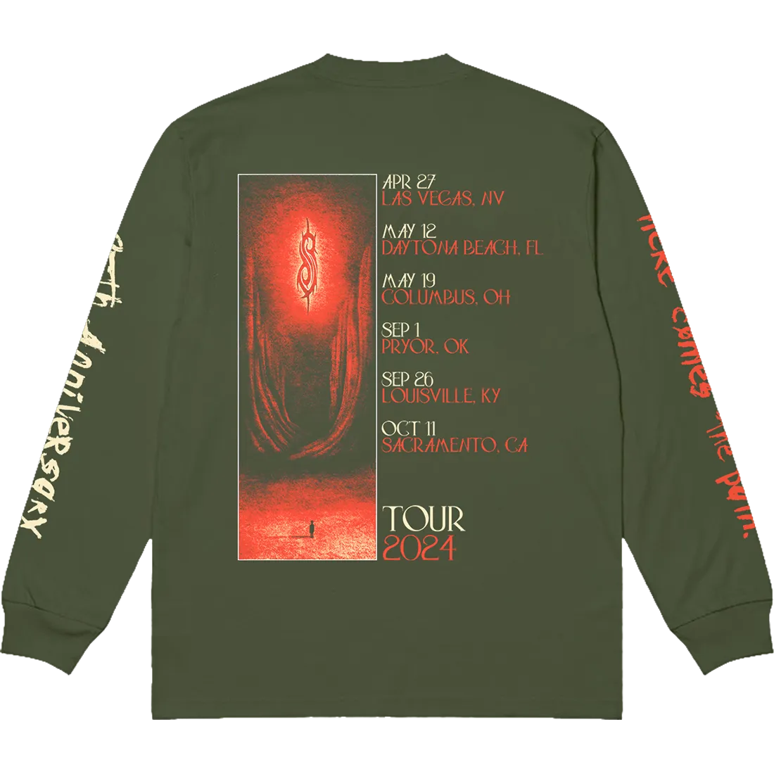Here Comes the Pain Festival Longsleeve