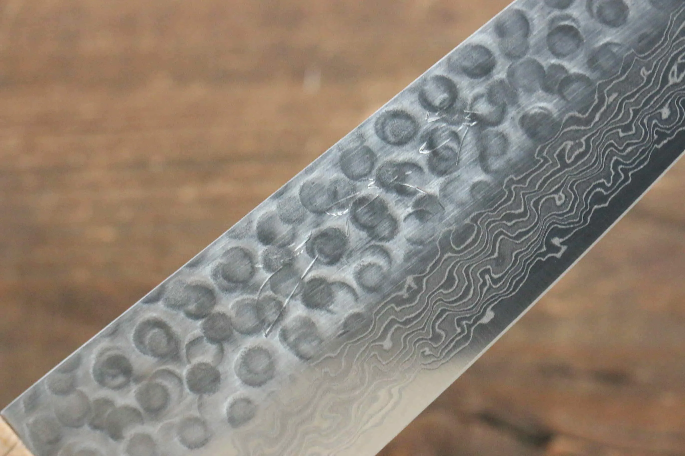 Jikko VG10 17 Layer Gyuto  170mm Oak Handle