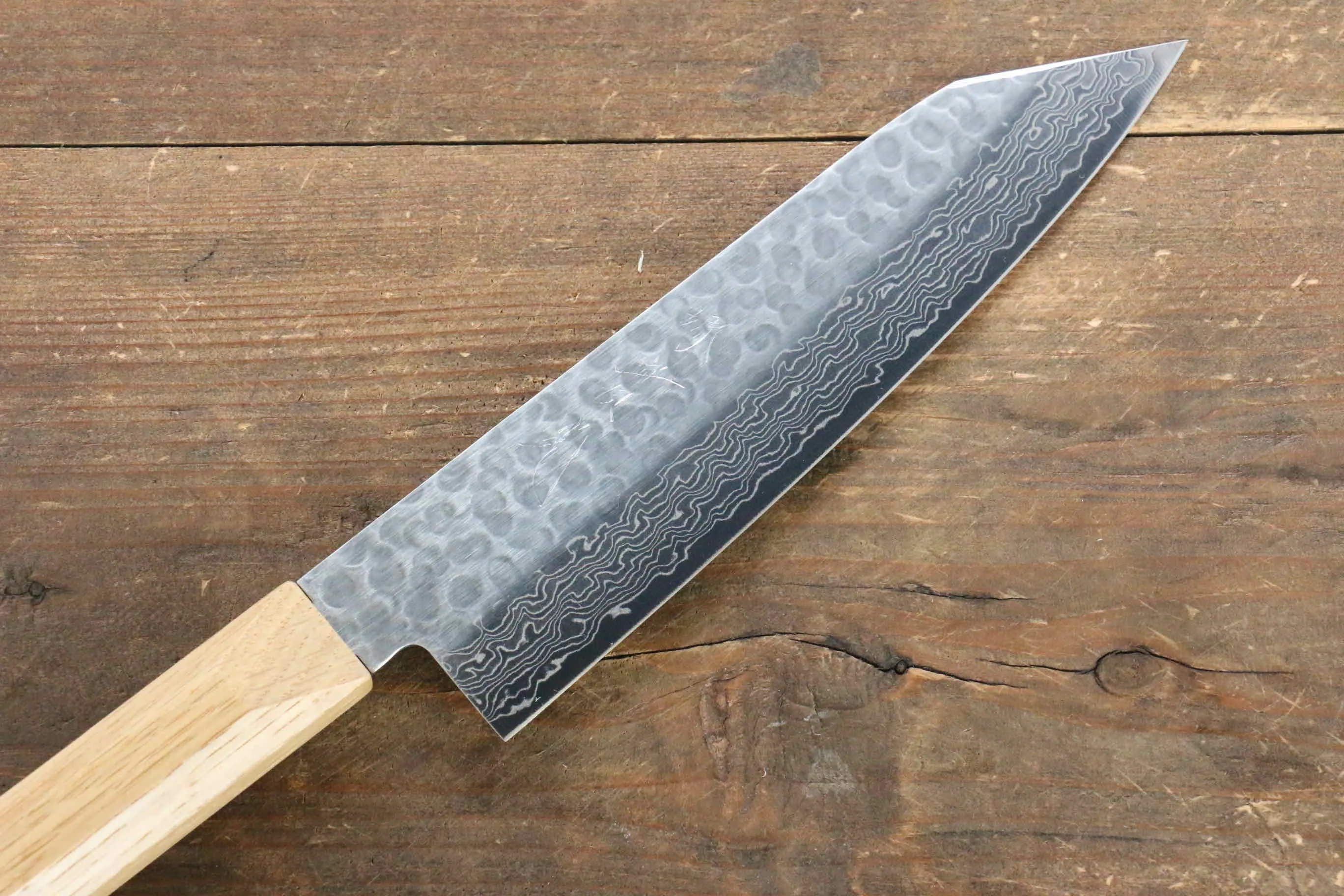 Jikko VG10 17 Layer Santoku  170mm Oak Handle