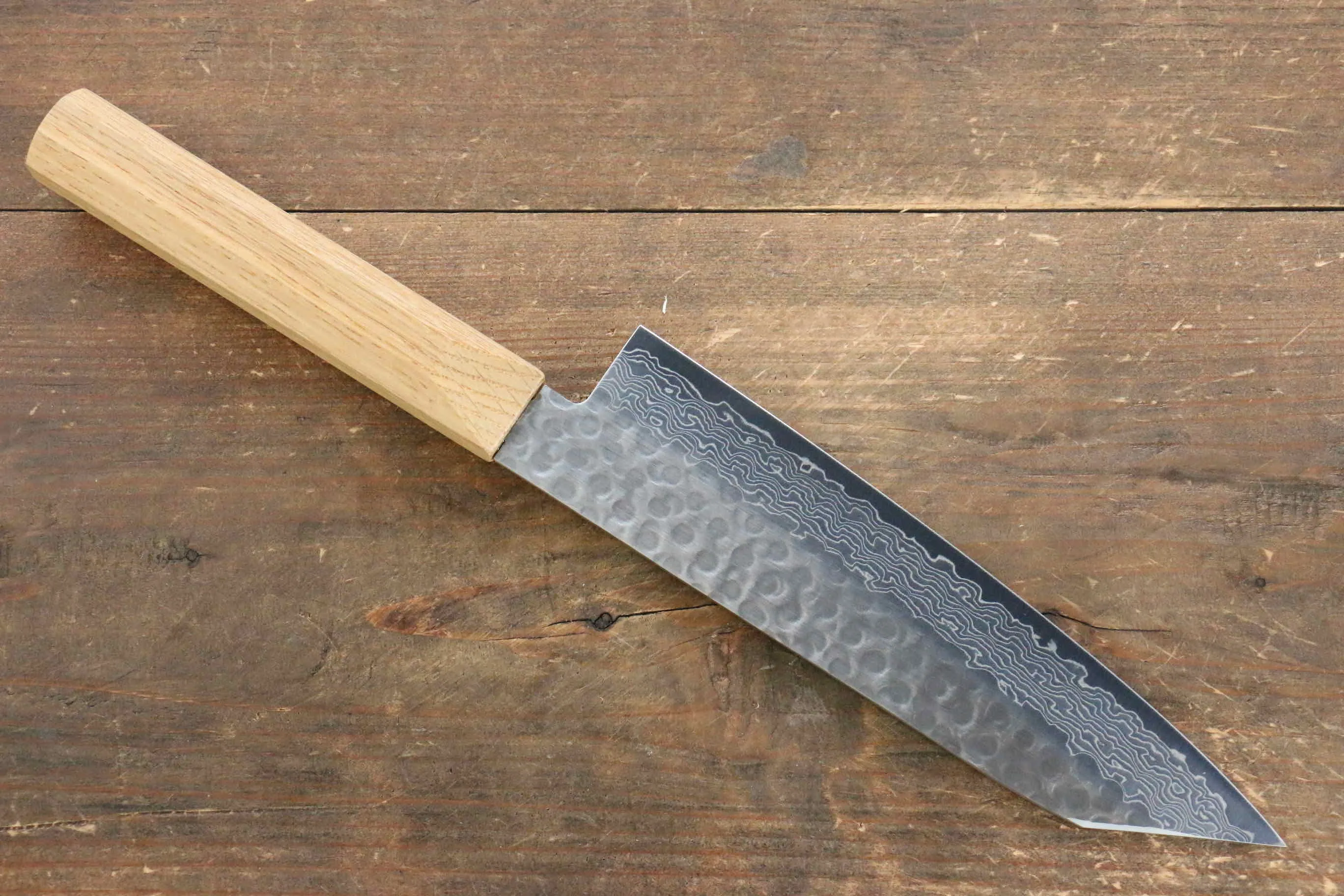 Jikko VG10 17 Layer Santoku  170mm Oak Handle