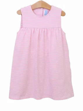 Jillian Jumper- Light Pink Stripe
