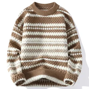 Jules & Jade™ | Men's Striped Knit Jumper