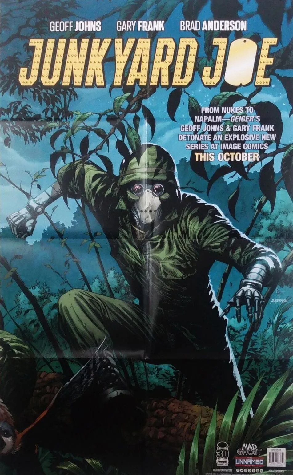JUNKYARD JOE FOLDED PROMO POSTER