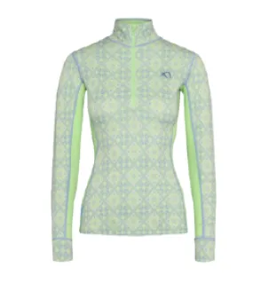 Kari Traa Rose Half Zip Baselayer Top 100% Merino Wool