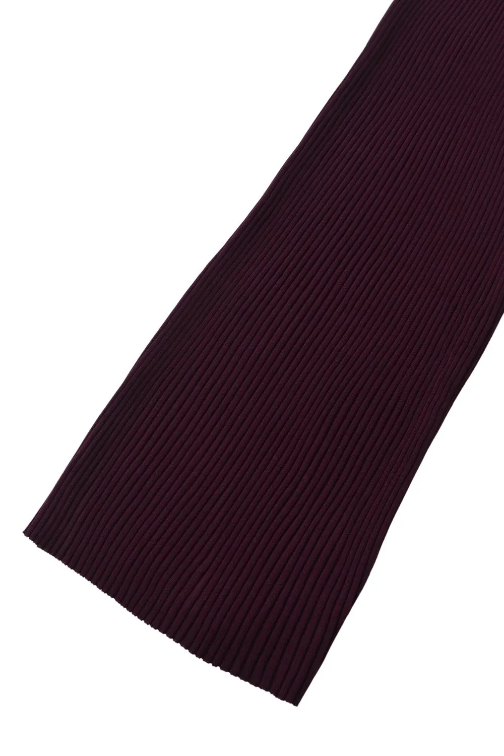 'Kaylee' Slimming Rib-Knit Long Dress