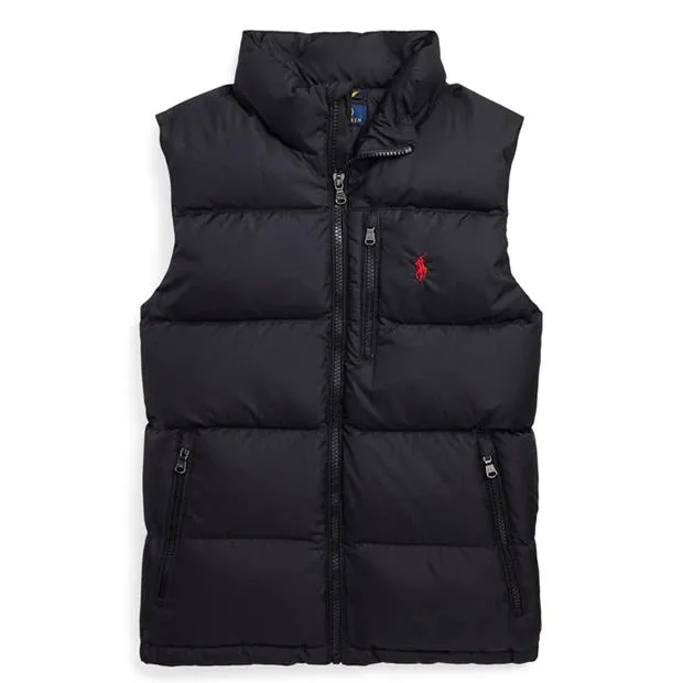 Kids Ralph Lauren Gilet Black