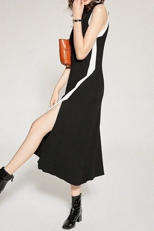 Knit Sleeveless Maxi Dress