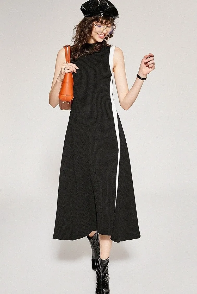 Knit Sleeveless Maxi Dress