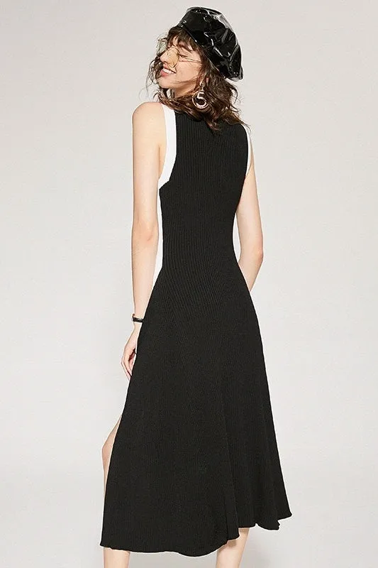 Knit Sleeveless Maxi Dress