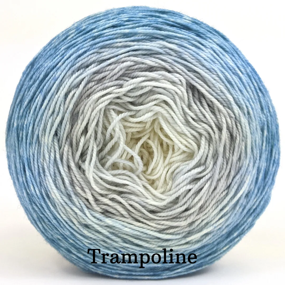 Knitcircus Yarns: Frosted Windowpanes Gradient, ready to ship yarn