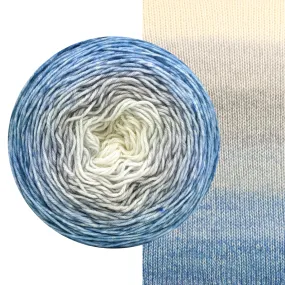 Knitcircus Yarns: Frosted Windowpanes Gradient, ready to ship yarn