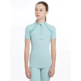 Lemieux Young Rider Short Sleeve Mia Mesh Base Layer Aqua