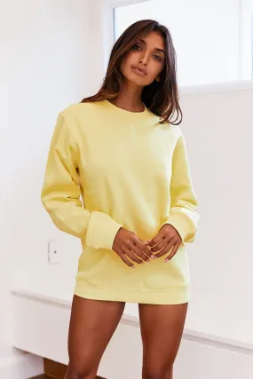 Lemon Crew Neck Jumper