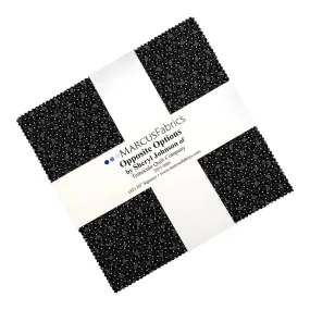 MARCUS FABRICS OPPOSITE OPTIONS BY SHERYL JOHNSON LAYER CAKE (42 10X10 SQUARES)