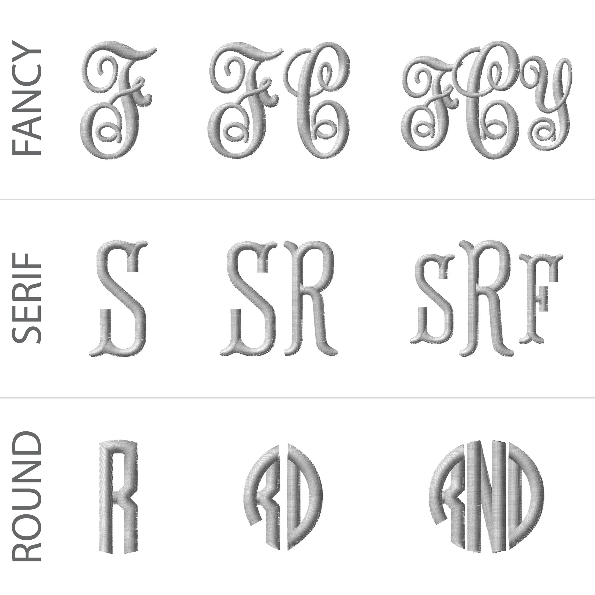 Monogrammed Personalized Adult Beanies