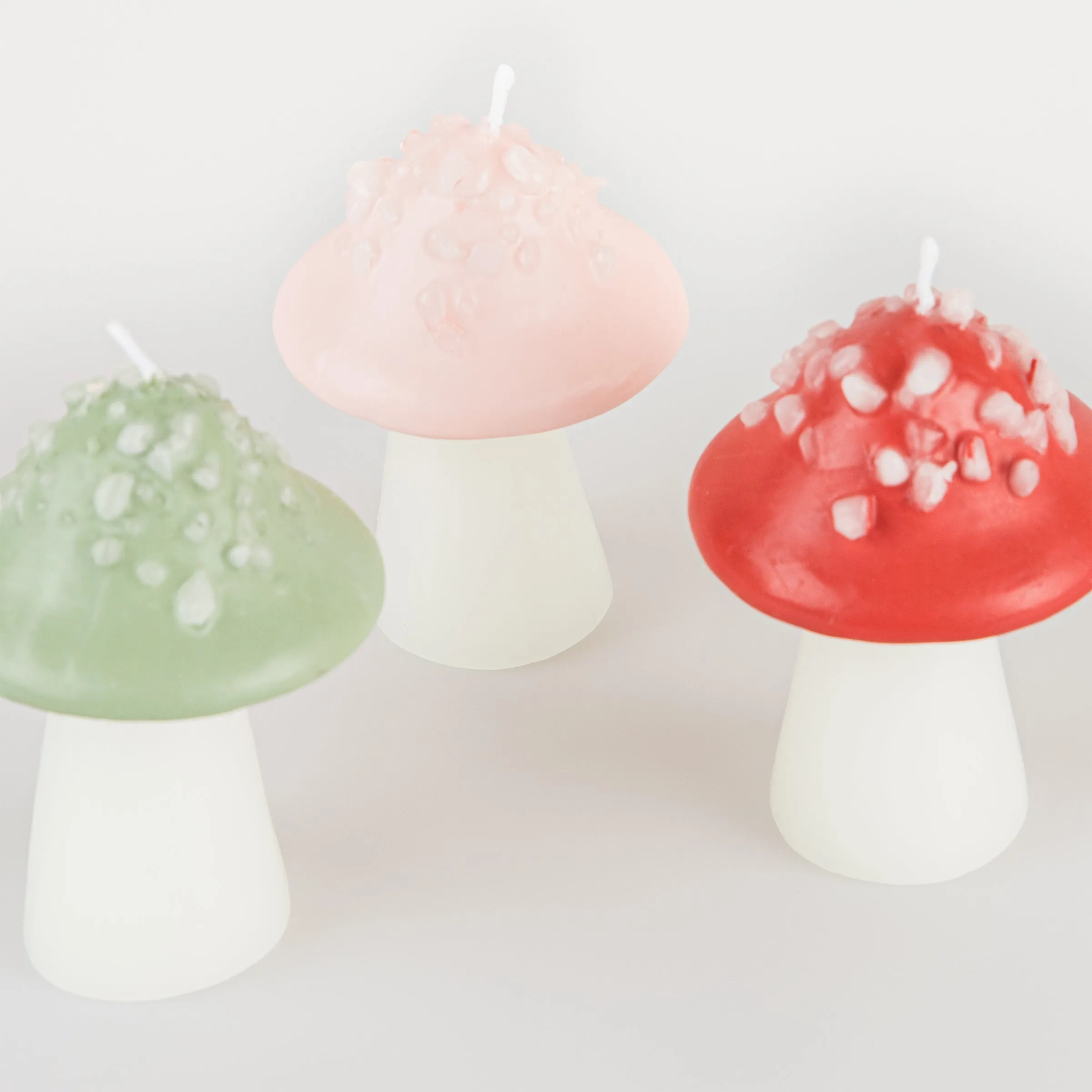 Mushroom Candles (x 3)