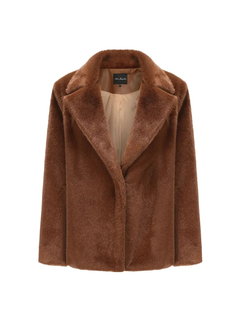 Nana Jacqueline Phoebe Fur Jacket in Brown