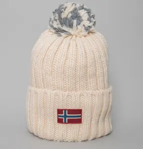Napapijri Semiury W3 Beanie Whitecap Grey
