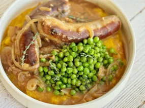NEW! BANGERS   MASHED WINTER SQUASH