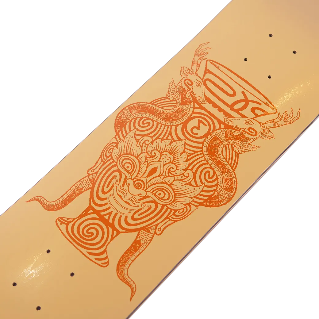 Preduce TRK Pachana SHLtech  Skateboard Deck Terracotta 8 x 31.75