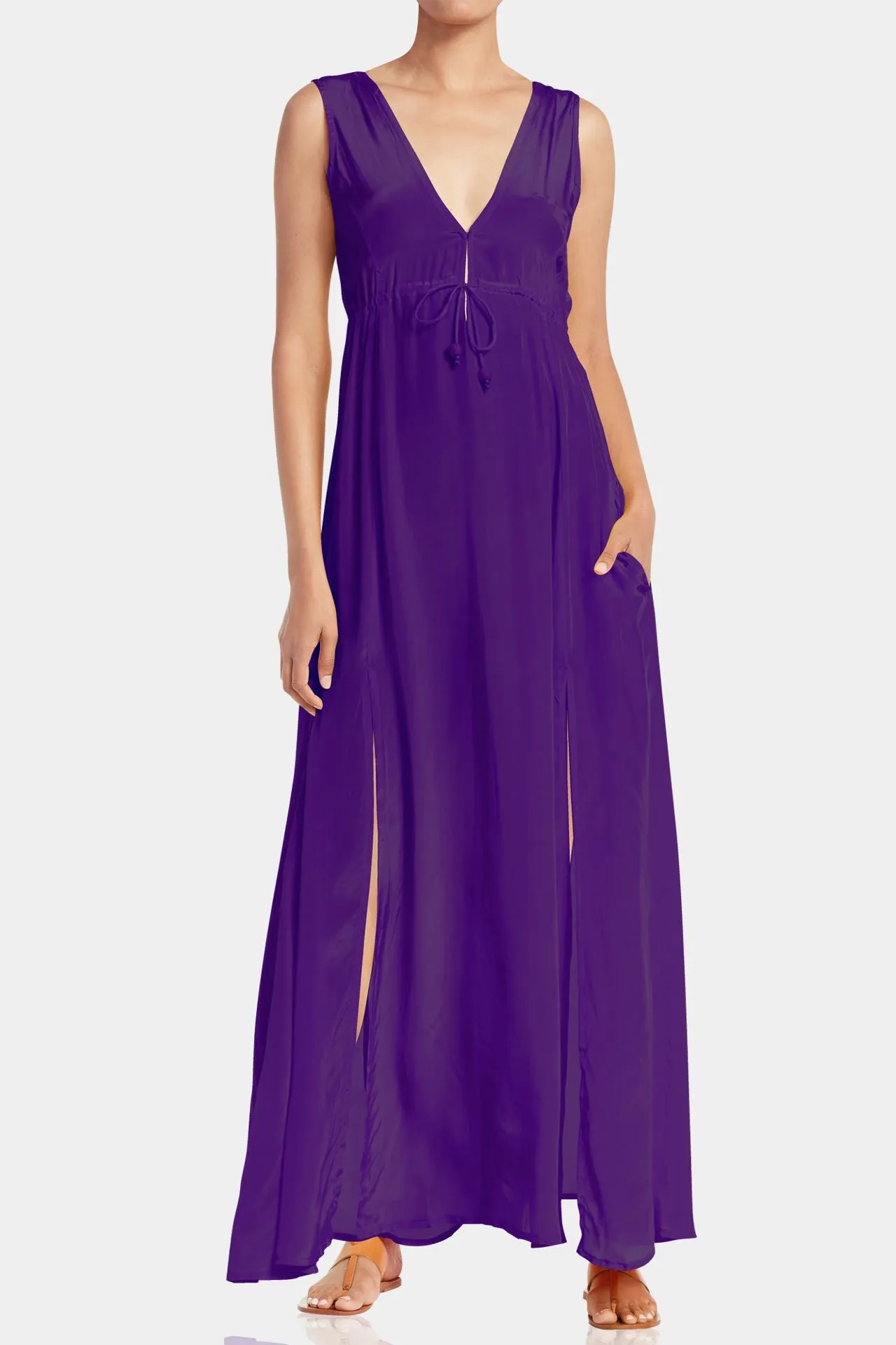 Purple Maxi Dress for Women
