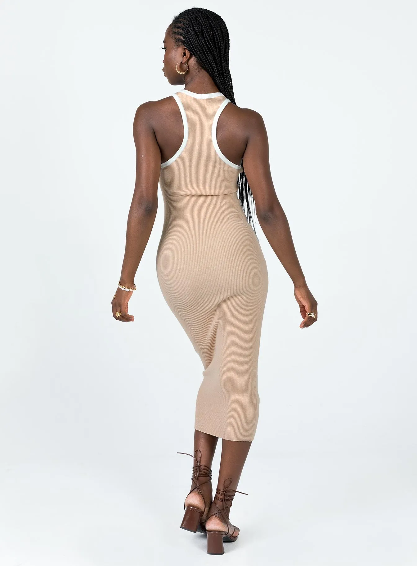 Raimond Midi Dress Beige