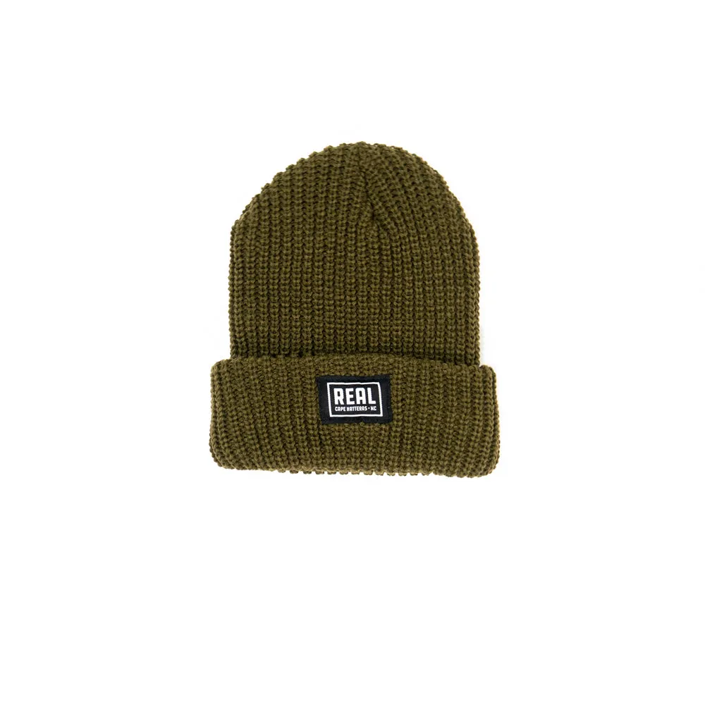REAL Hi-Guage Beanie-Olive