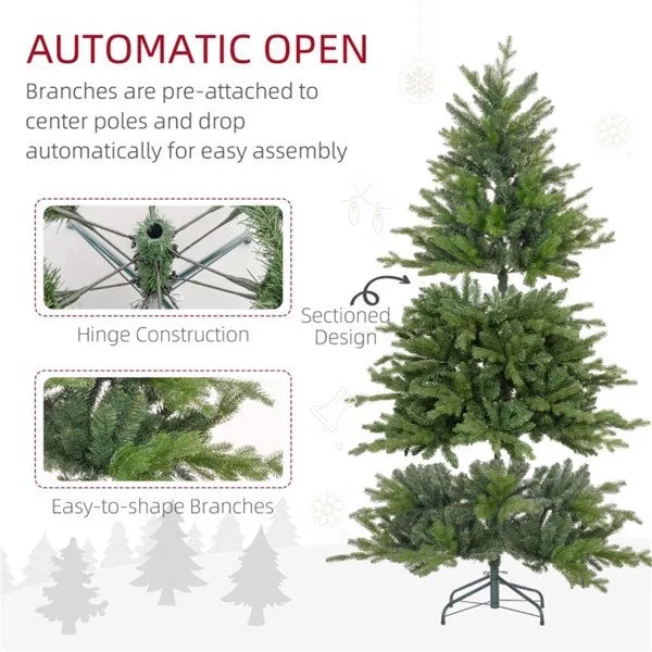 Realistic 7 Ft Christmas tree 2003 tip count