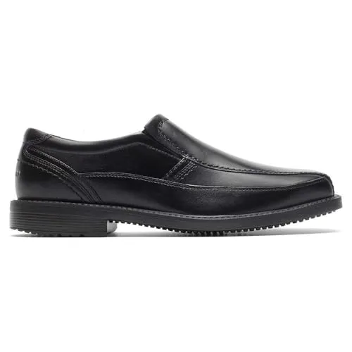 Rockport mens Style Leader 2 Bike Slip-on loafers shoes, Black, 10.5 US