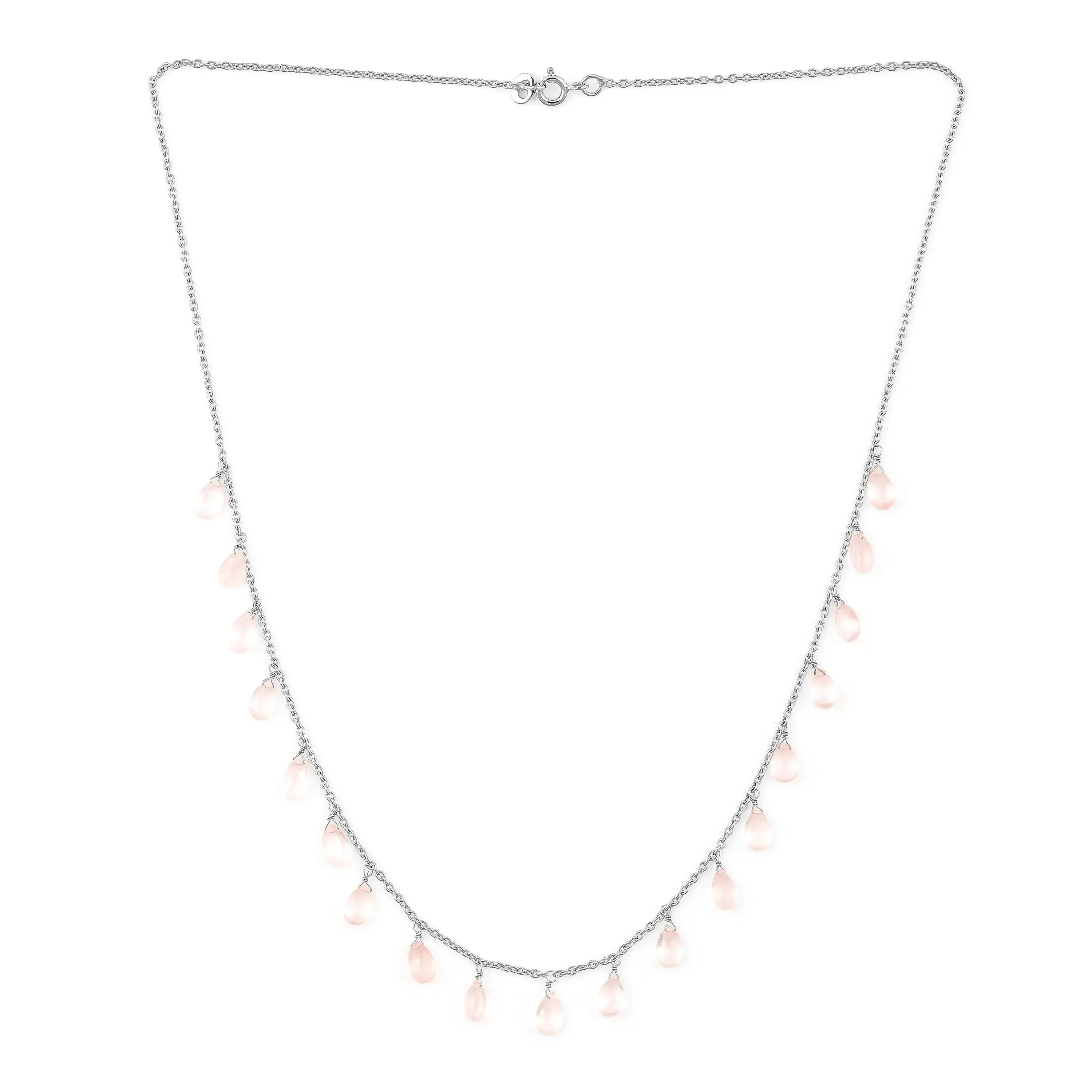 Rose Quartz Layer Necklace