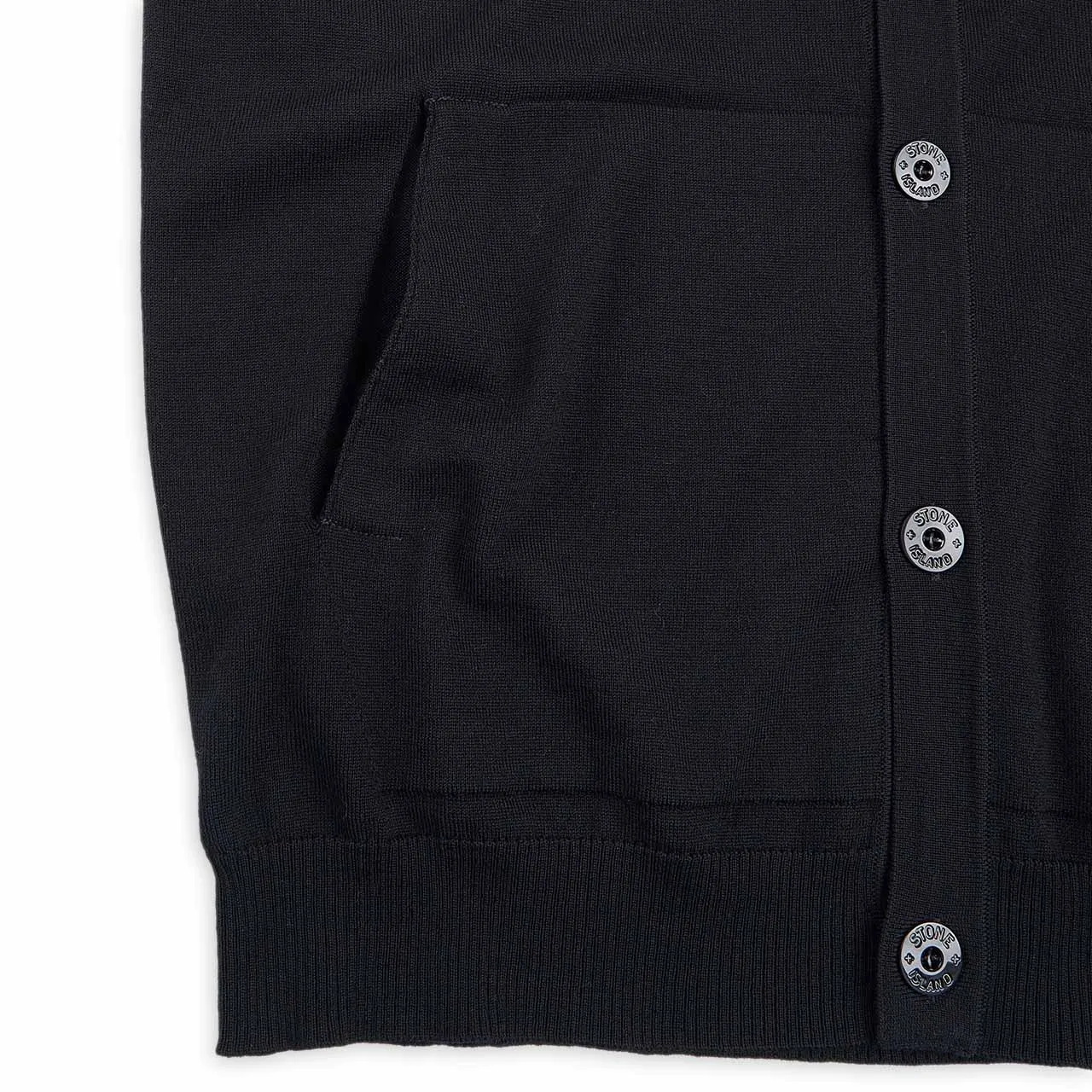 stone island knitted sweater (black)