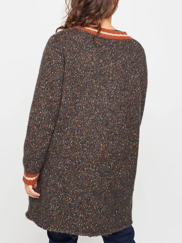 Strikket Cardigan - PLUS SIZE