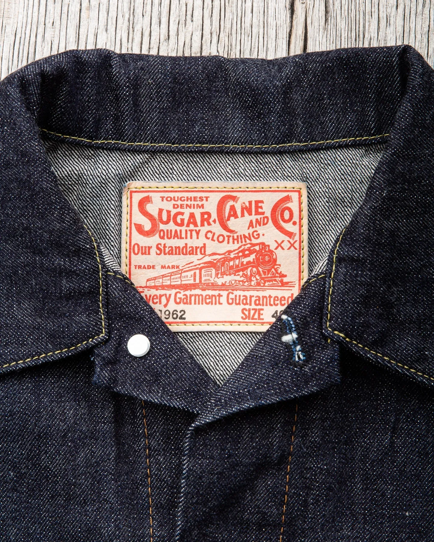Sugar Cane & Co 1962 Type 3 Denim Jacket SC12962A