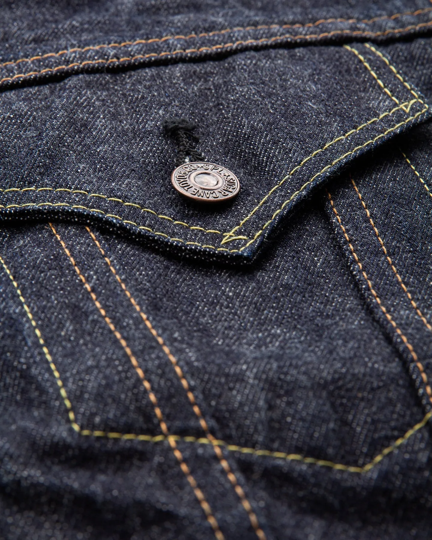 Sugar Cane & Co 1962 Type 3 Denim Jacket SC12962A