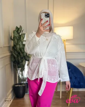 Textured Knit Cardigan