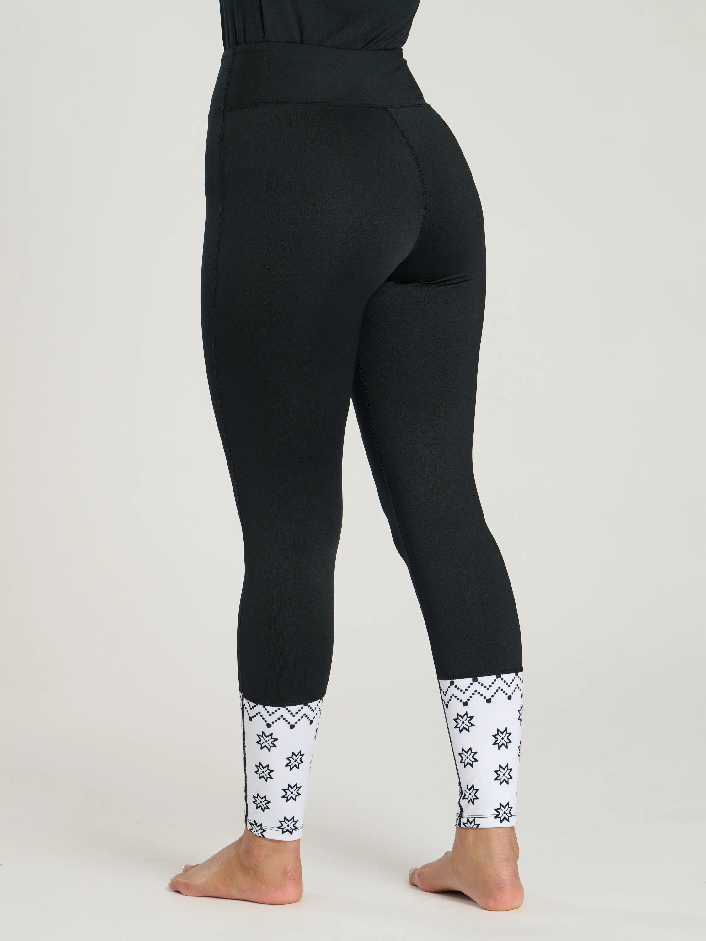 The 'Alpine' legging in black