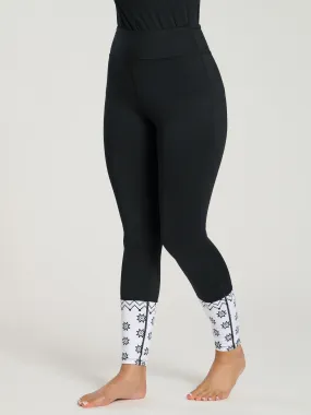 The 'Alpine' legging in black