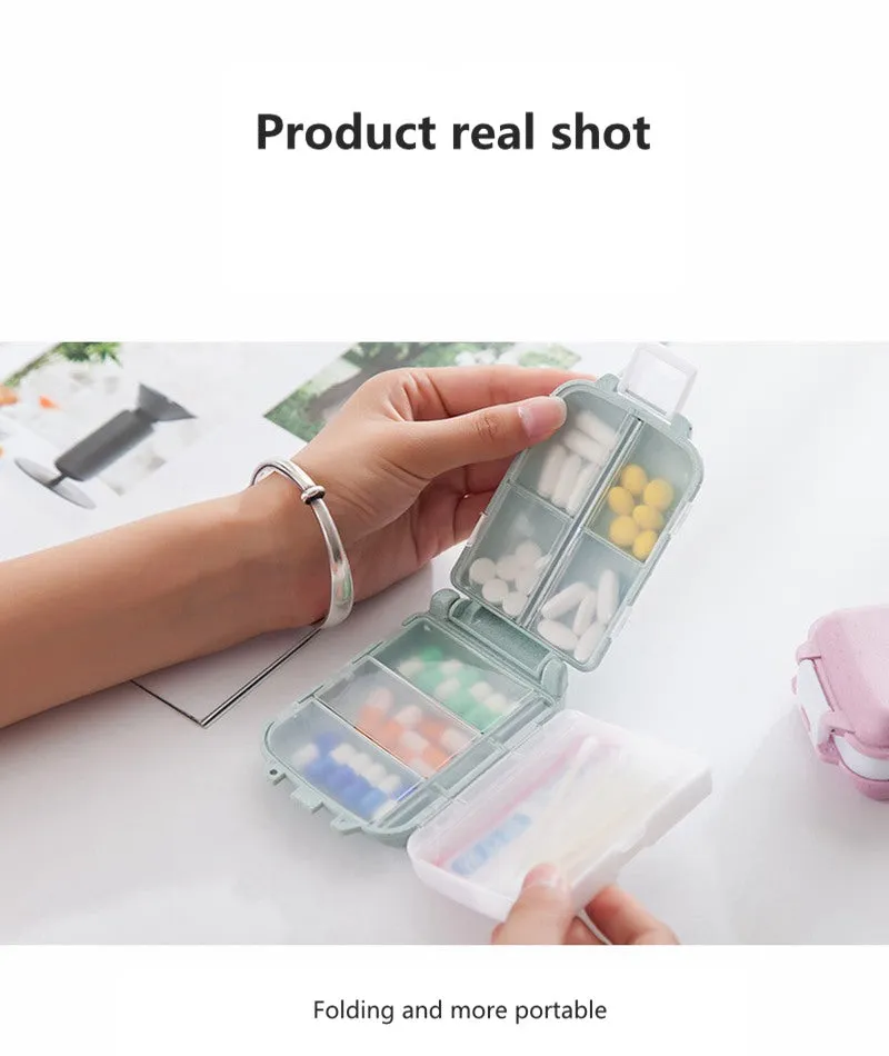 Three-layer Travel Pill Case