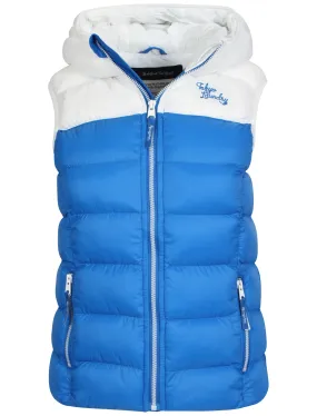 Tokyo Laundry  blue & white gilet