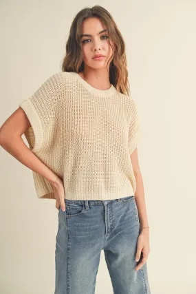 Top | Dolman Sleeve Knitted