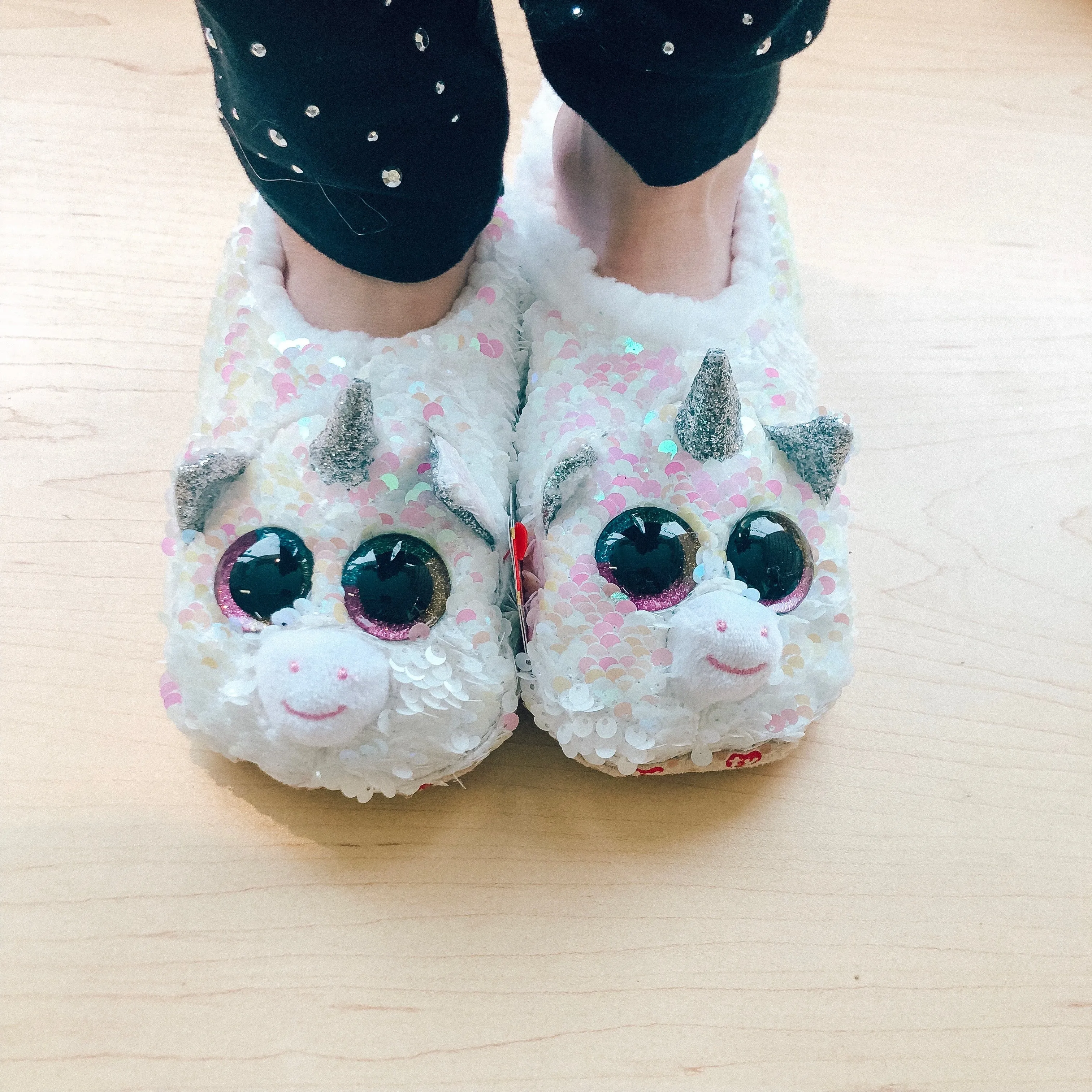 TY Fashion Sequin Slipper Diamond