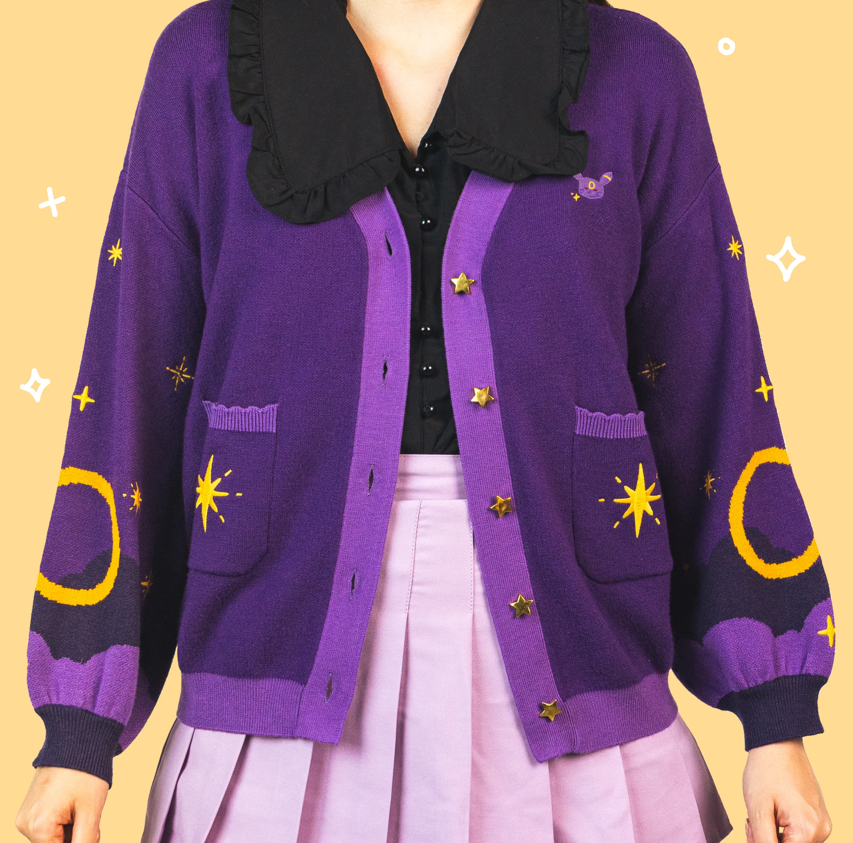 Umbreon Pokemon Cardigan