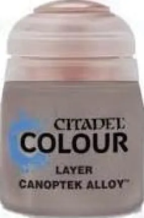 Warhammer Citadel Paint: LAYER Canoptek Alloy