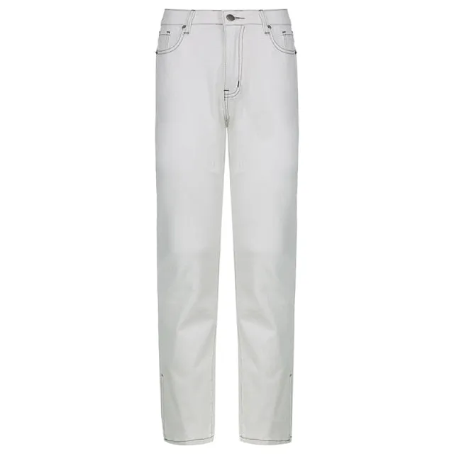 White Denim Jeans