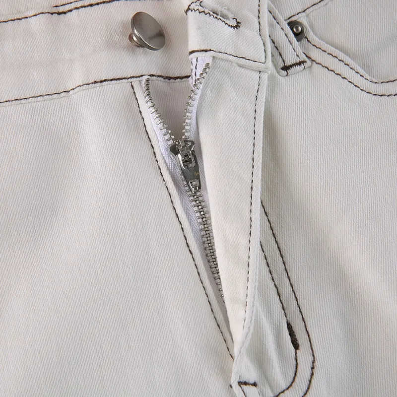 White Denim Jeans