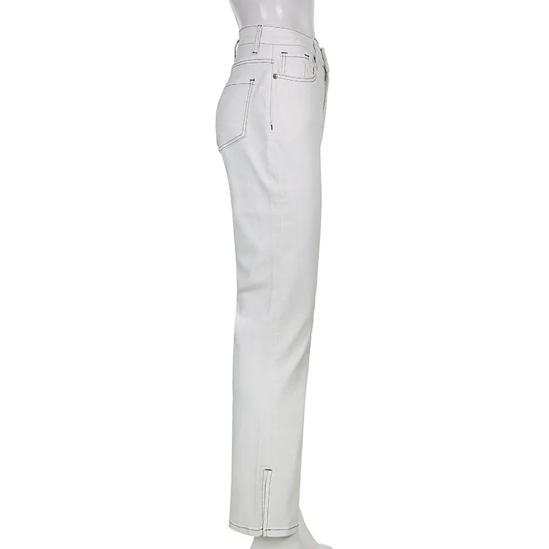 White Denim Jeans