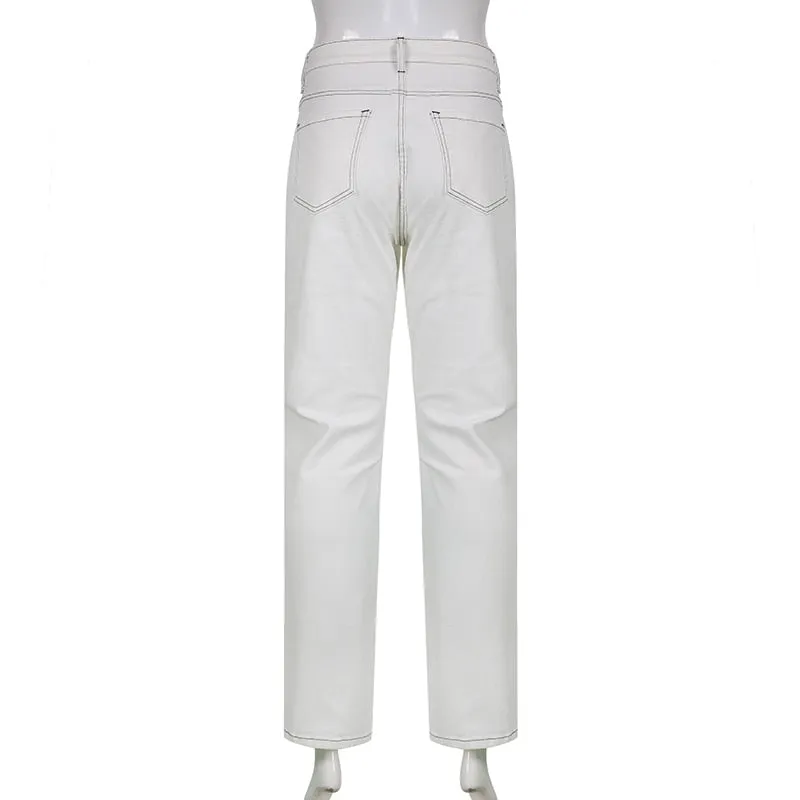 White Denim Jeans