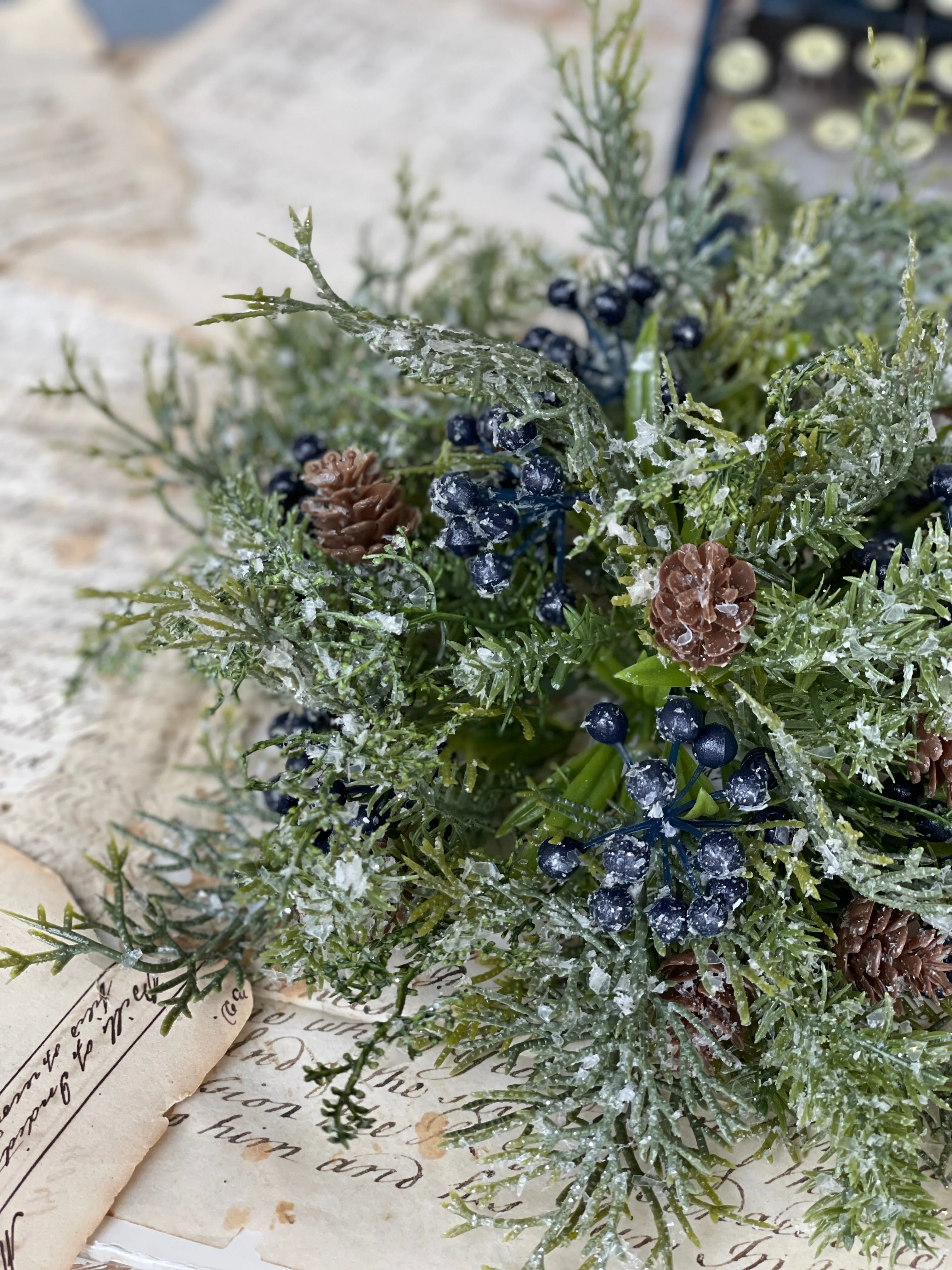 Wintry Mix Half Sphere | 12" | Blue | CASE PACK SPECIAL! From $2.50