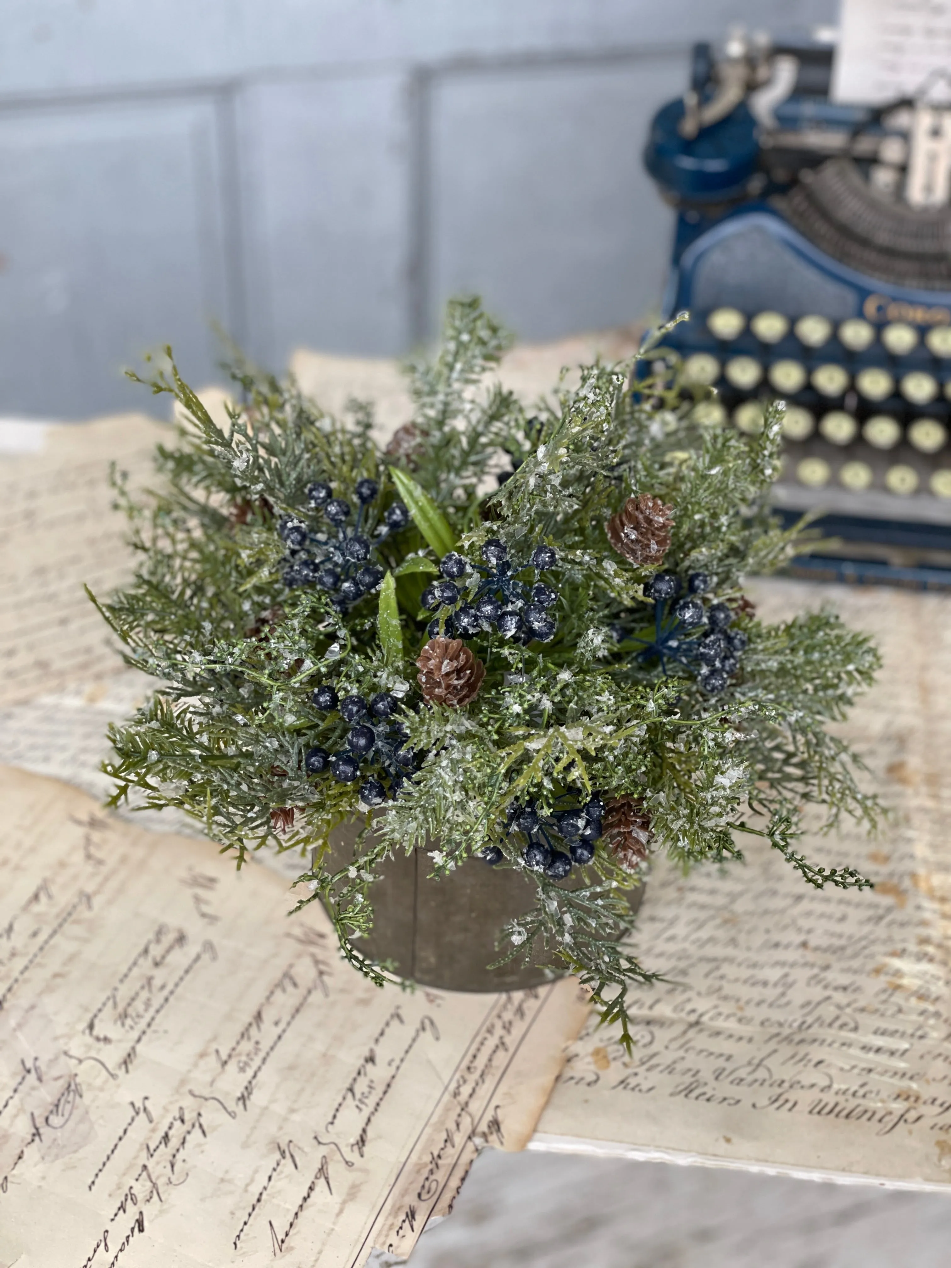 Wintry Mix Half Sphere | 12" | Blue | CASE PACK SPECIAL! From $2.50